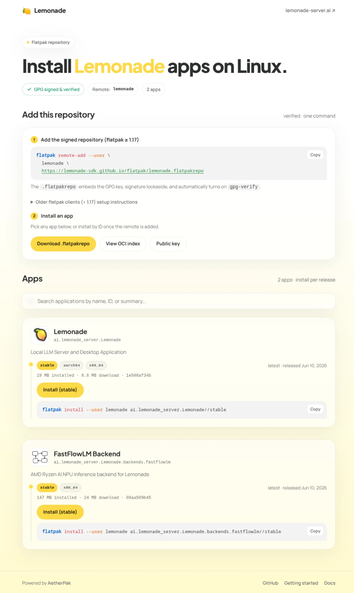 Lemonade - Light Theme